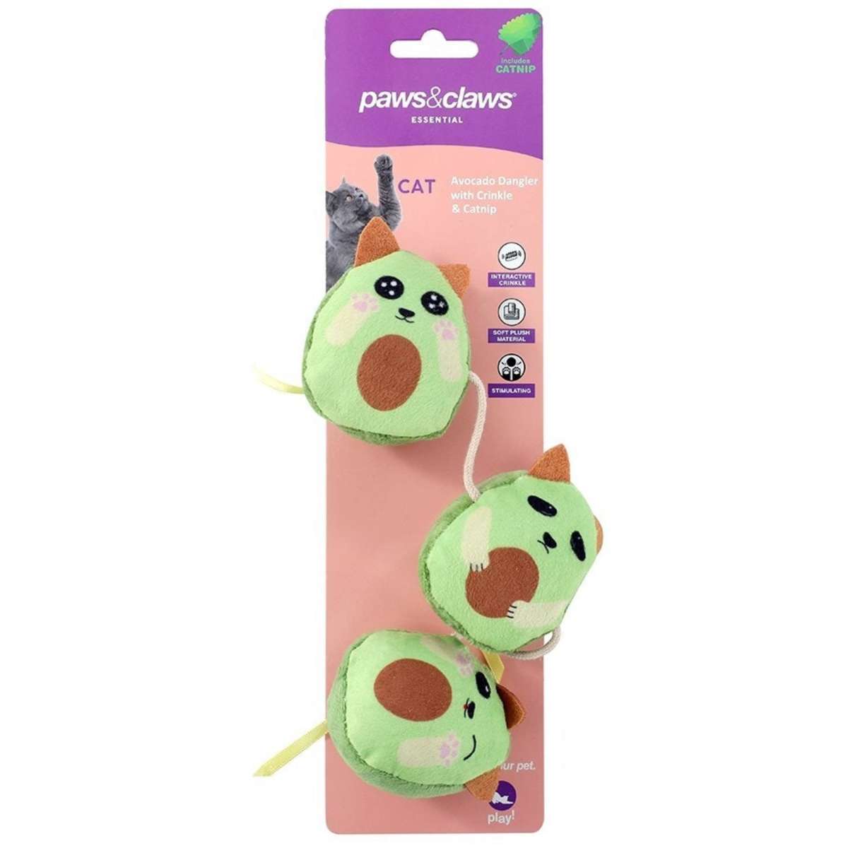 Avocado cat outlet plush