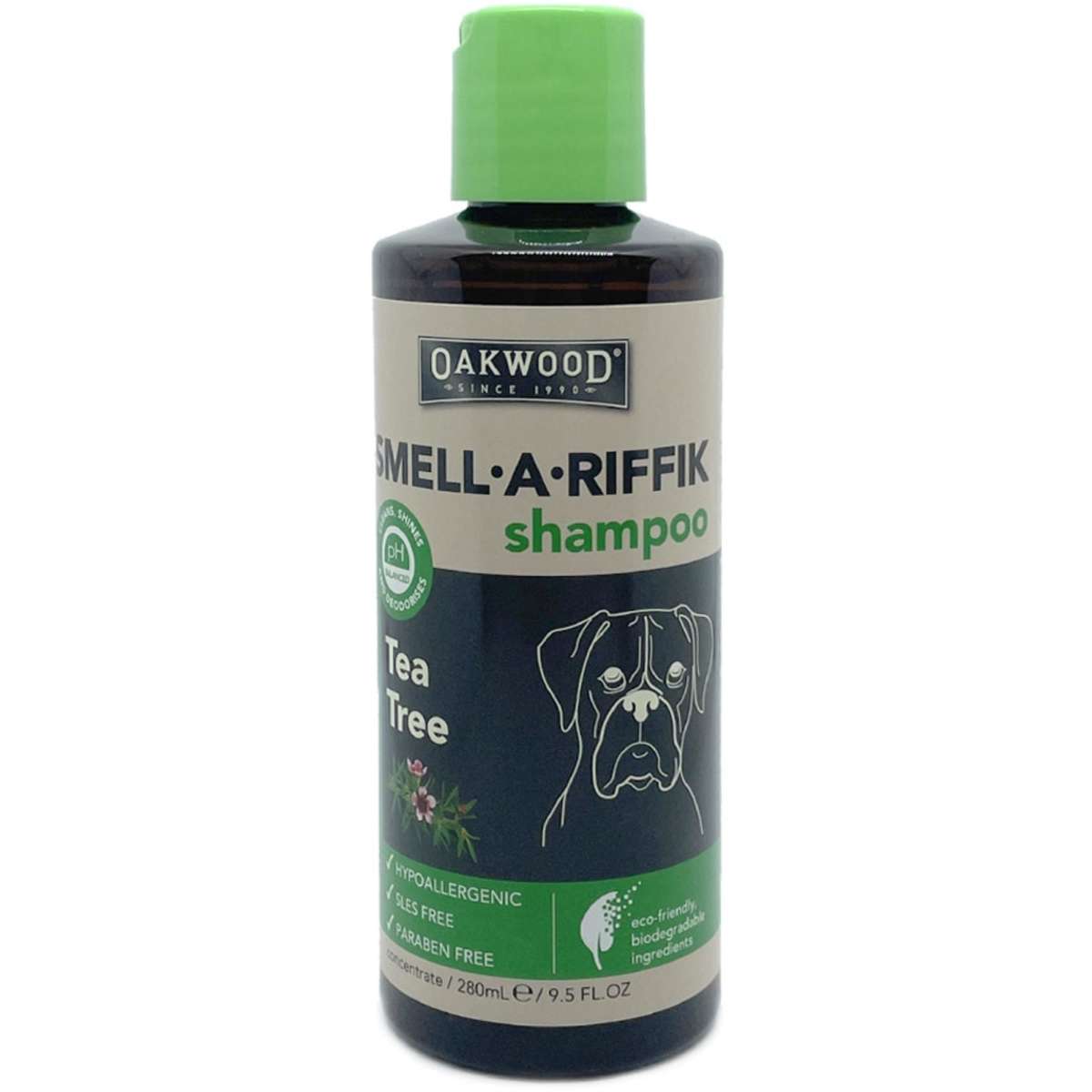 Oakwood Smell A Riffik Tea Tree Pet Shampoo 280ml Woolworths