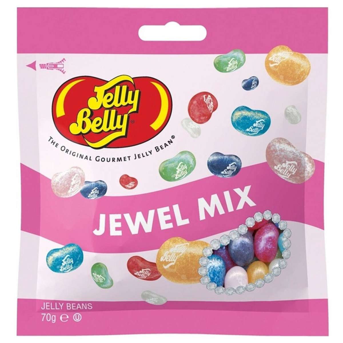 Jelly Belly Jewel Mix Jelly Bean Bag 70g 12PK Woolworths