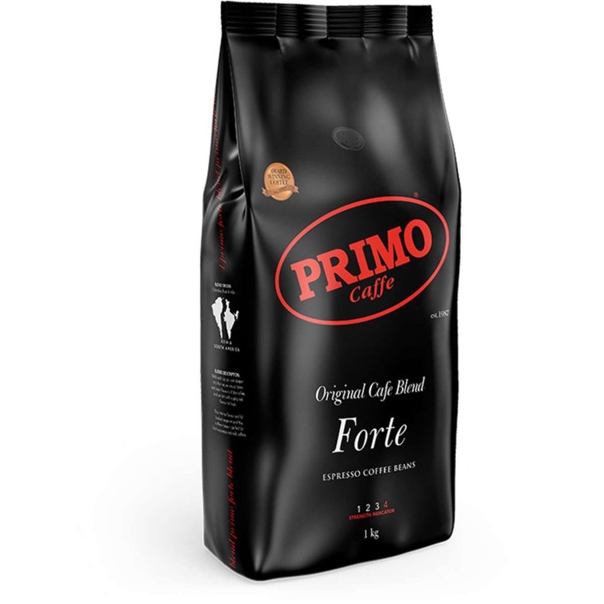 Primo Caffe Forte Coffee Beans 1kg Woolworths