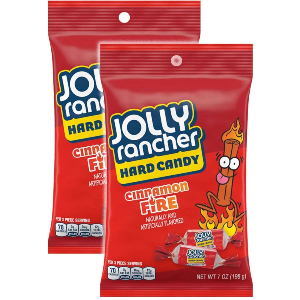 Jolly Rancher Cinnamon Fire Hard Candy Bag 198g 2PK Woolworths