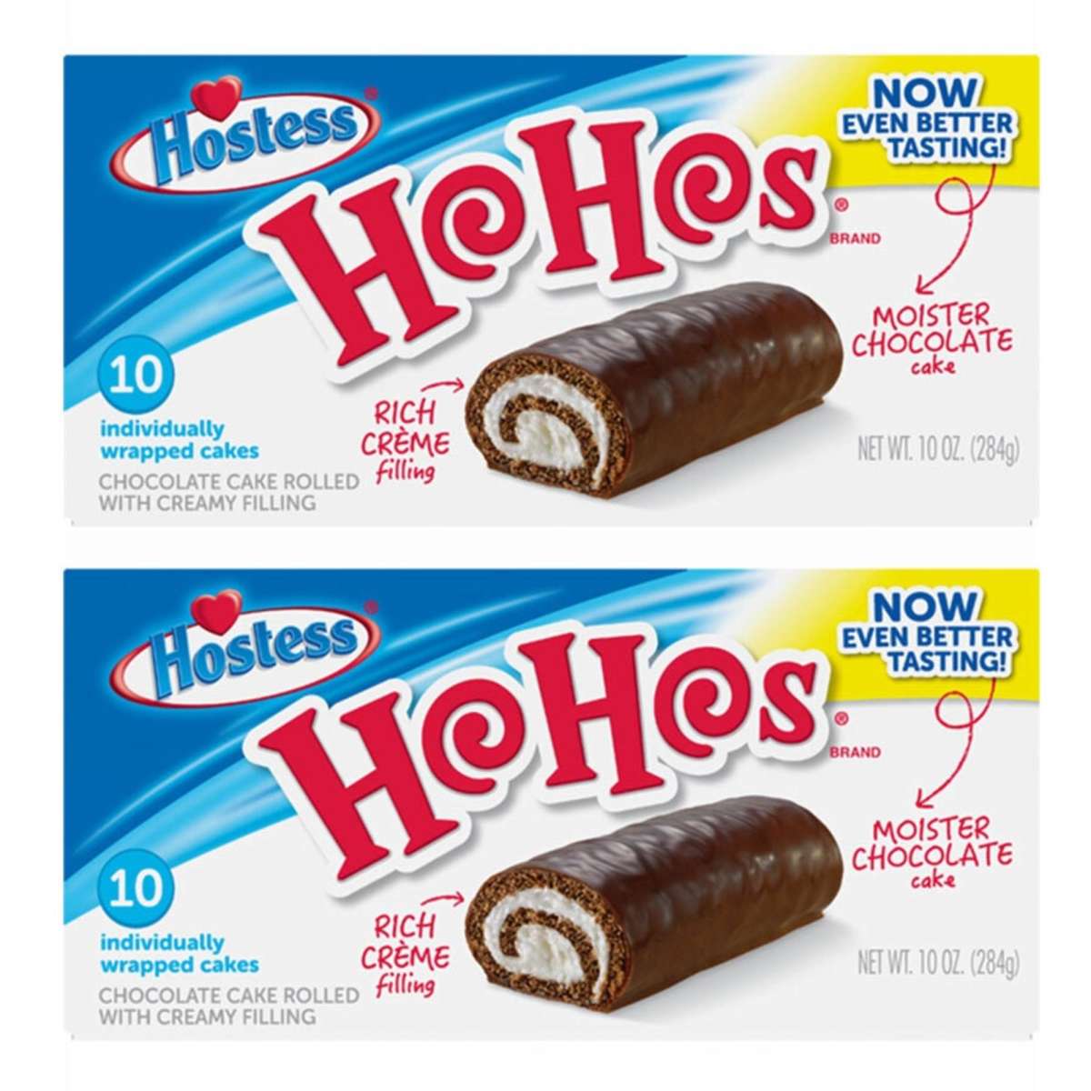 Hostess Chocolate Hohos Cake 84g 2x 10pc Woolworths