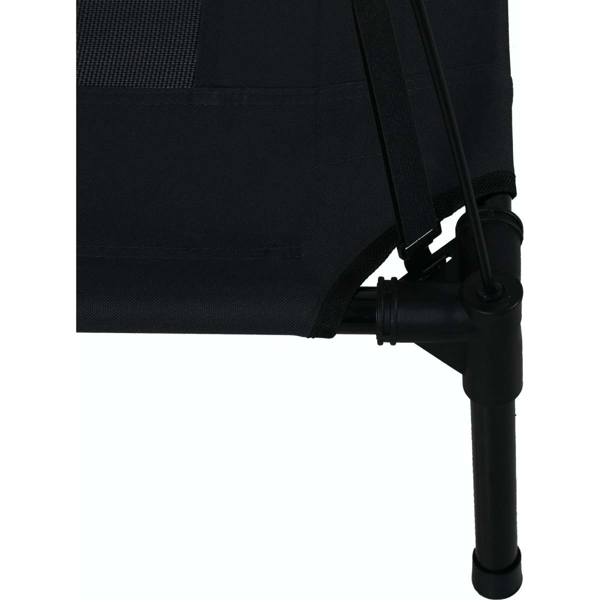 Charlie's Elevated Dog Bed With Tent Black Extra Large Woolworths