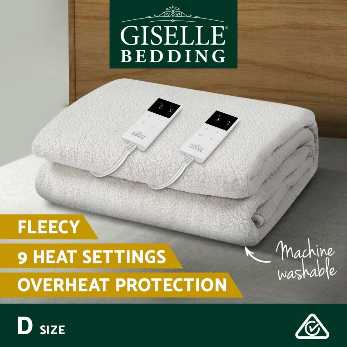 Giselle Electric Blanket Fleecy Underlay Double Woolworths