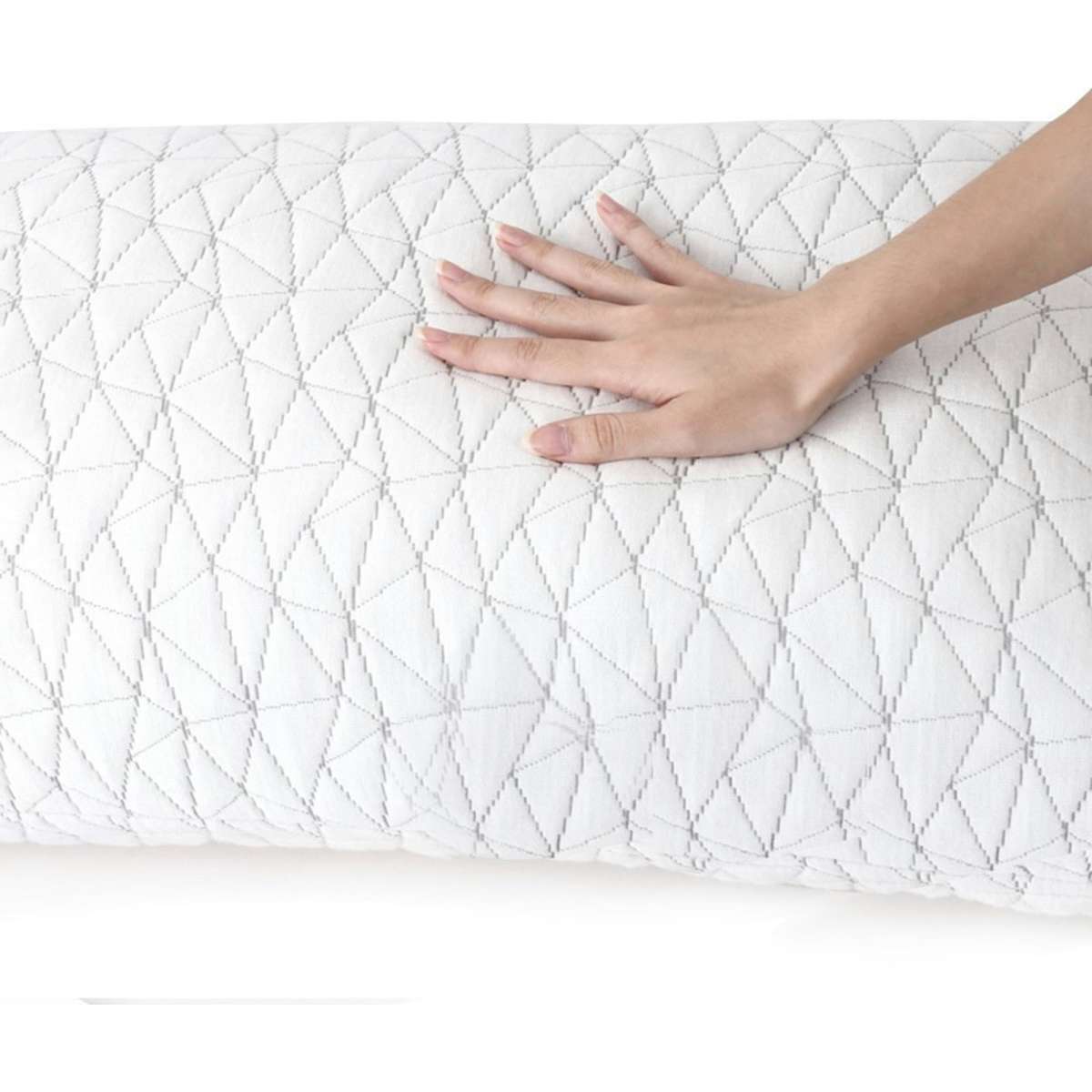 Giselle Bedding Set of 2 Rayon Single Memory Foam Pillow Woolworths