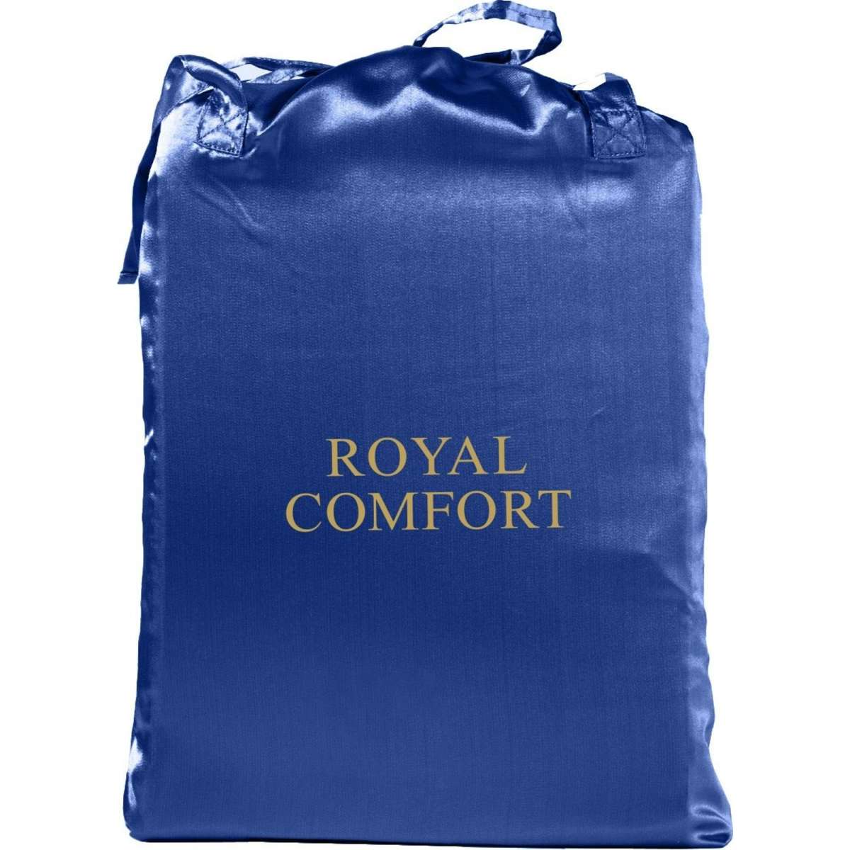 Royal Comfort 4 Piece Satin Sheet Set|| King ||Navy Blue | Woolworths