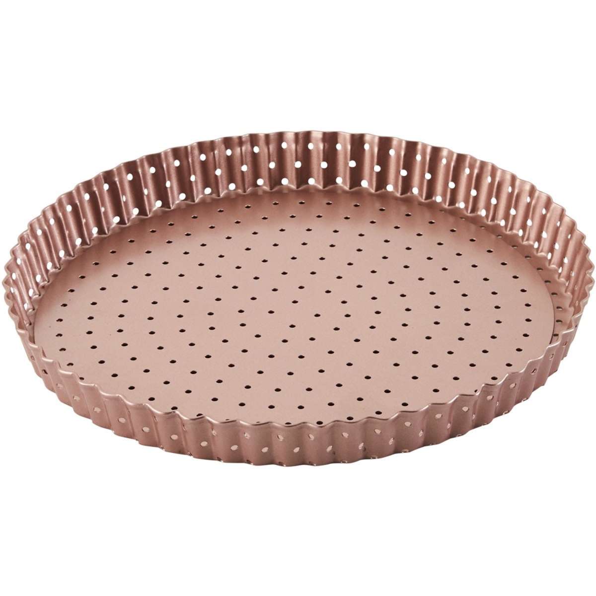 Wiltshire Rose Gold Perforated Round Quiche & Tart Pan Woolworths