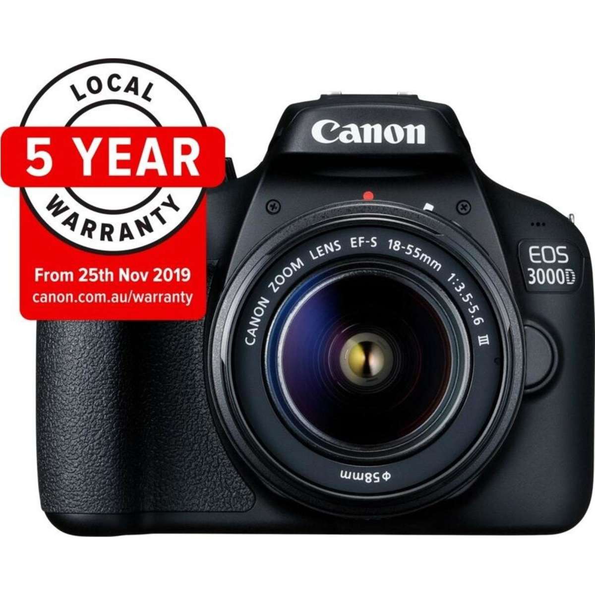 Canon EOS 3000D DSLR Camera Woolworths