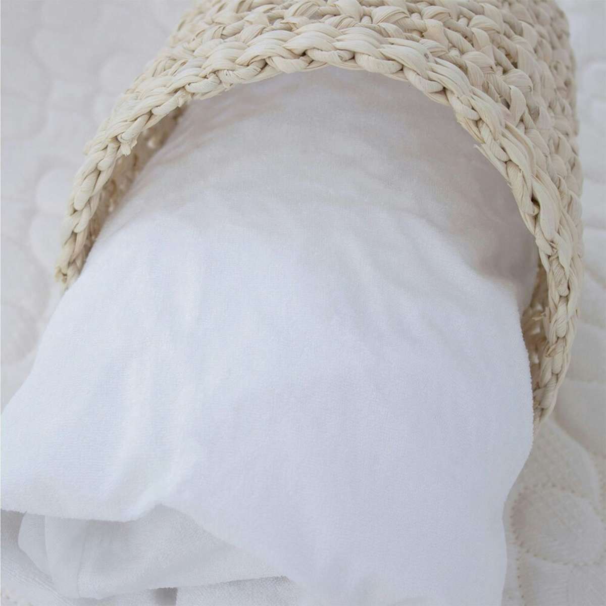 Bubba Blue Bamboo Mattress Protector CoSleeper White Woolworths