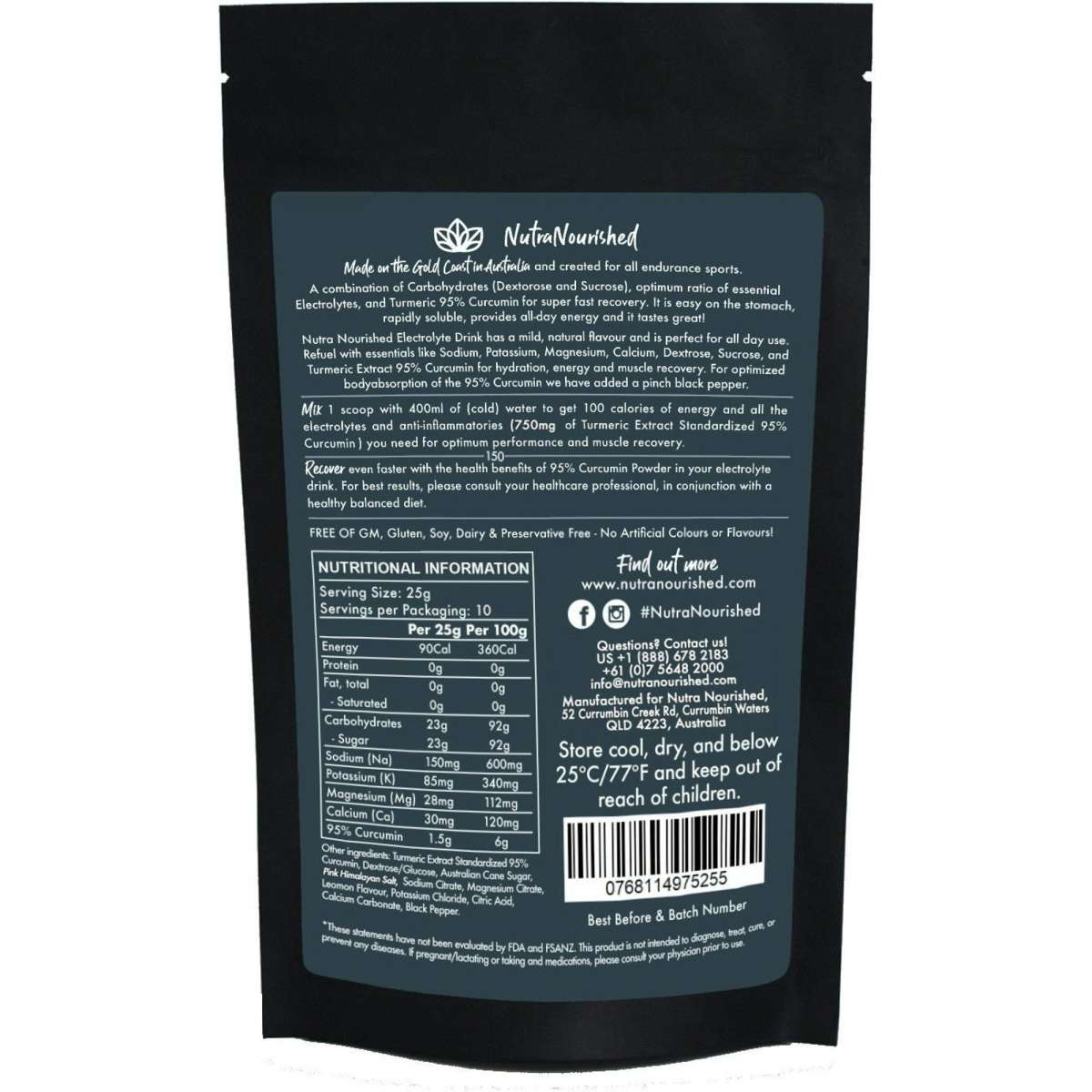 Nutra Nourished Good Gut Health & Faster Recovery Fossil Shell Flour