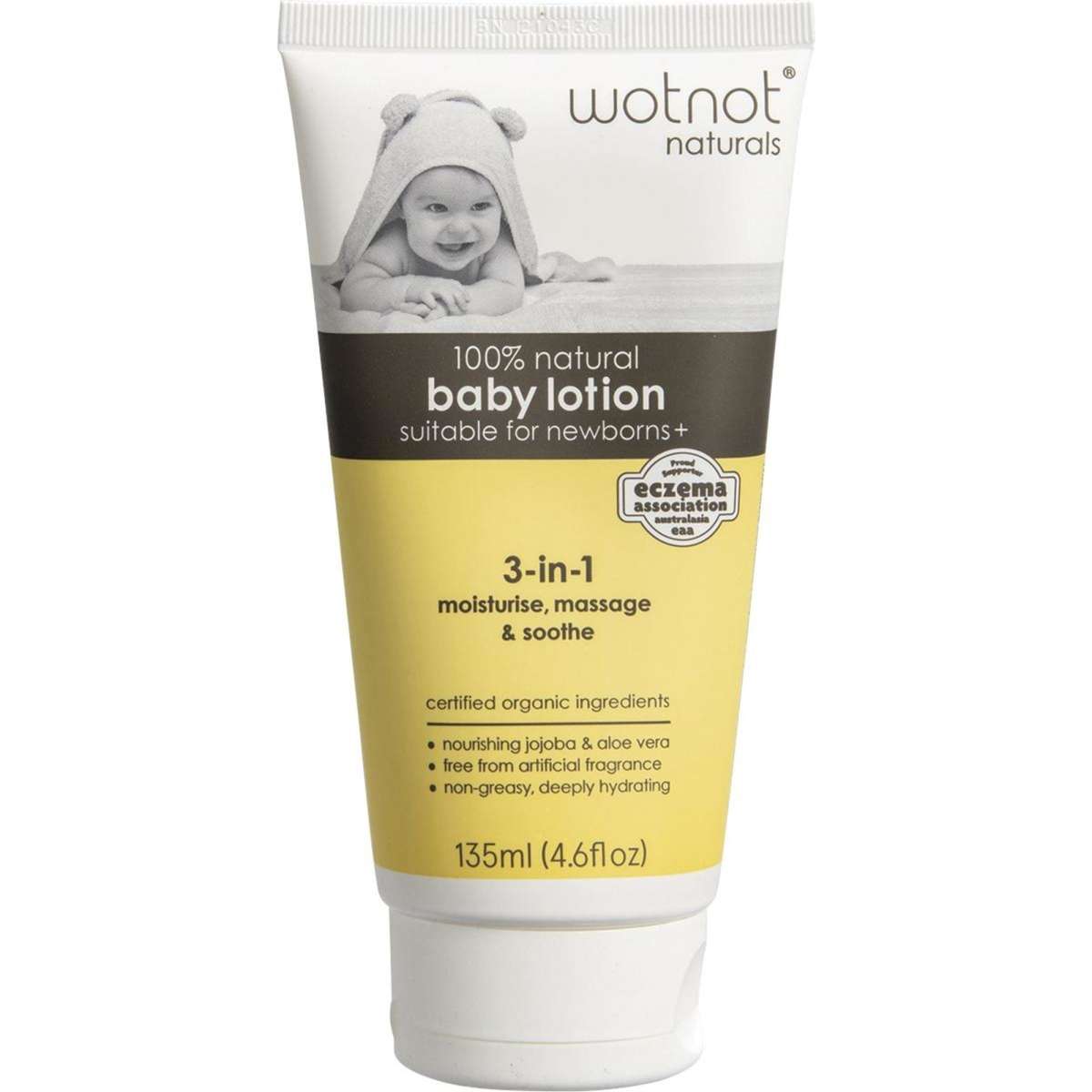 Wotnot Baby Lotion Suitable For Newborns 135ml Woolworths