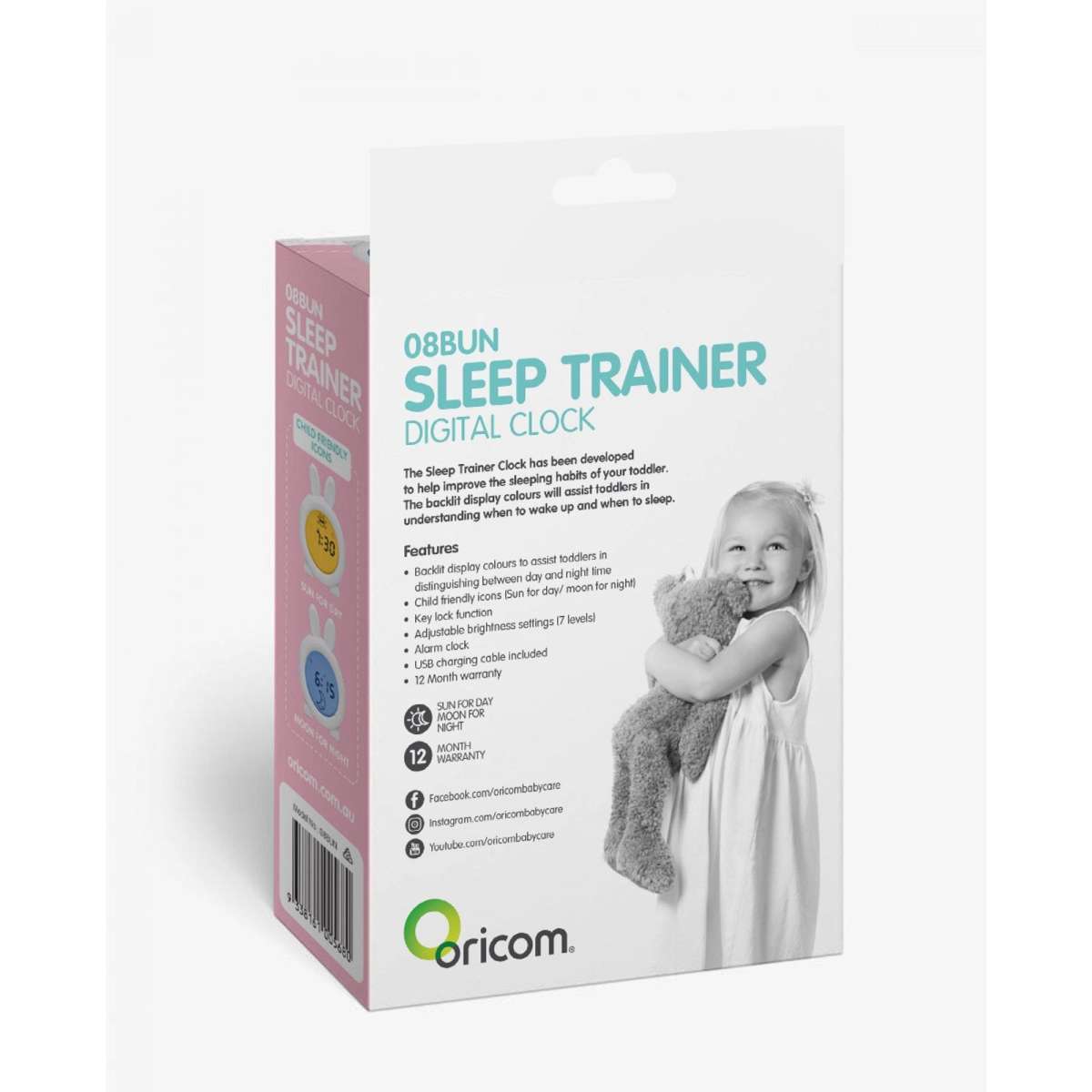 08BUN Sleep Trainer Clock Woolworths