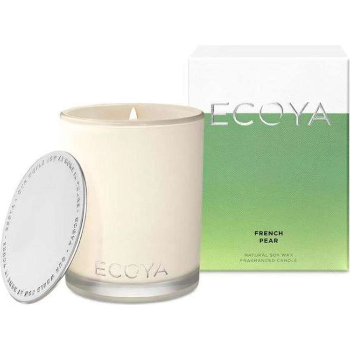 Ecoya French Pear 400g Madison Jar Candle 2 Pack Woolworths