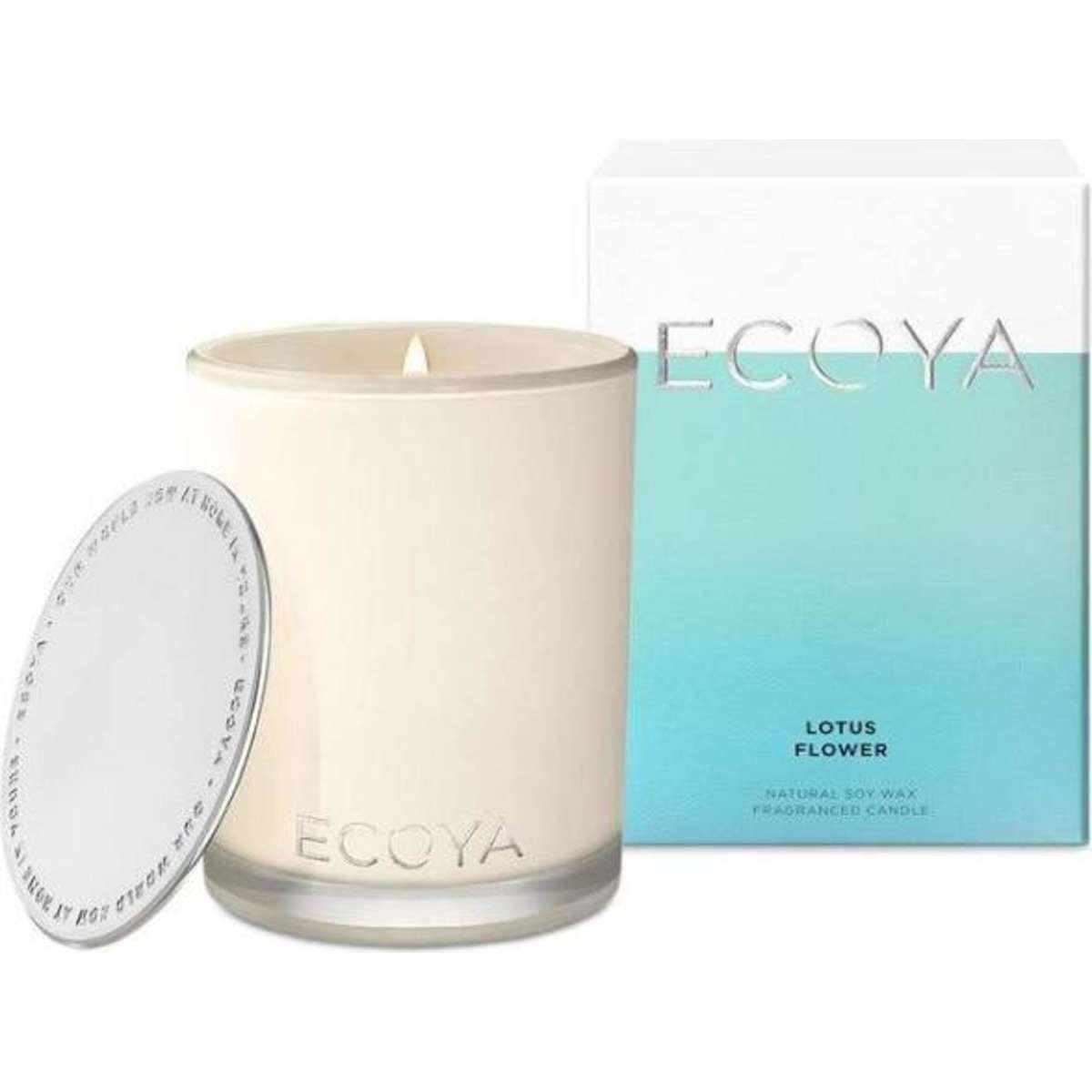 Ecoya Lotus Flower 400g Madison Jar Candle 2 Pack Woolworths