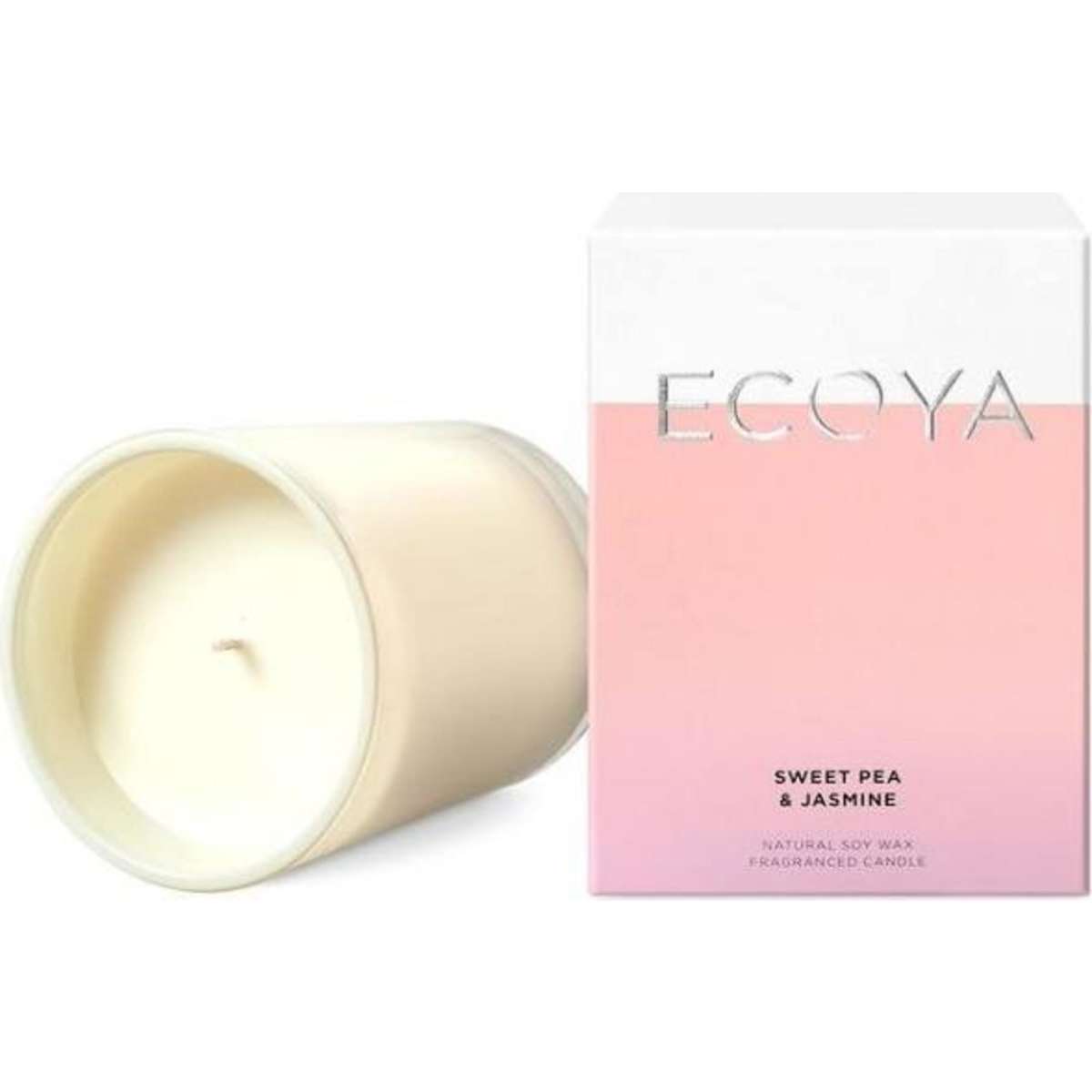 Ecoya Sweet Pea and Jasmine 400g Madison Jar Candle 2 Pack Woolworths