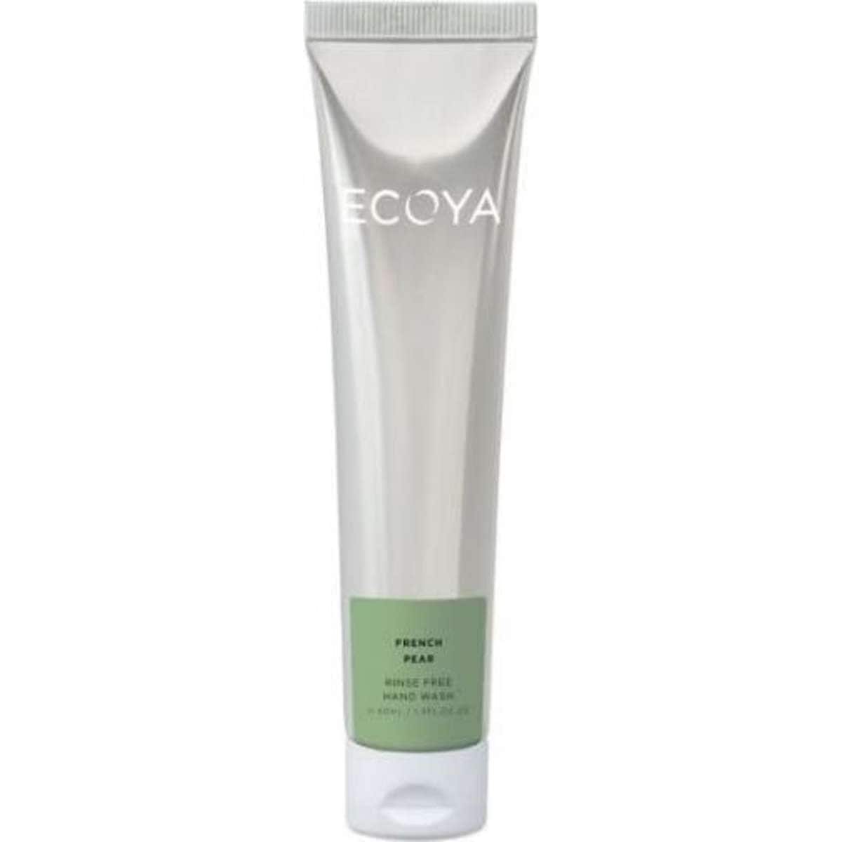 Ecoya French Pear 40ml Rinse Free Hand Wash 4 Pack Woolworths