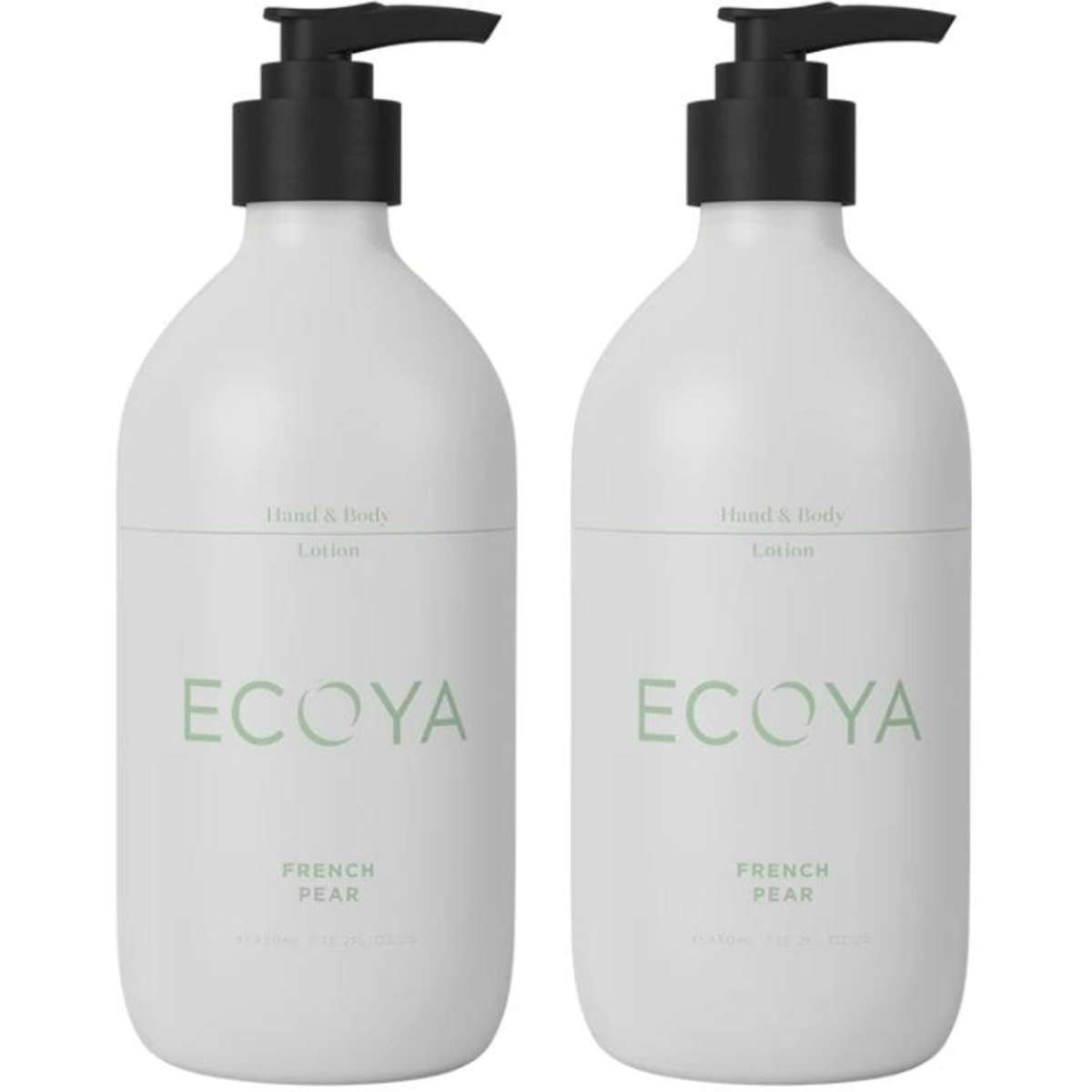 Ecoya French Pear 450ml Hand and Body Lotion 2 Pack Woolworths