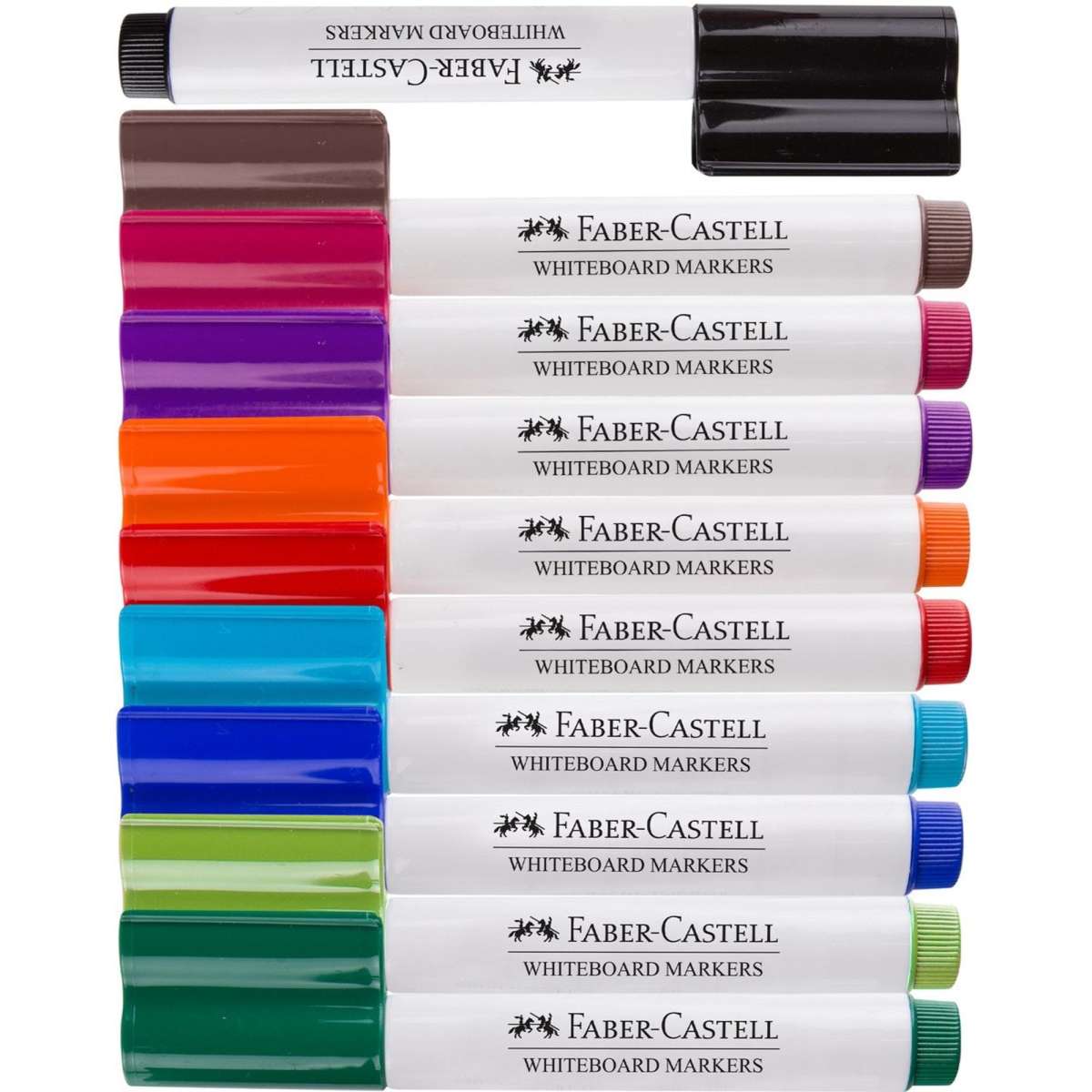 FaberCastell Connector Whiteboard Markers 10 Pack Woolworths