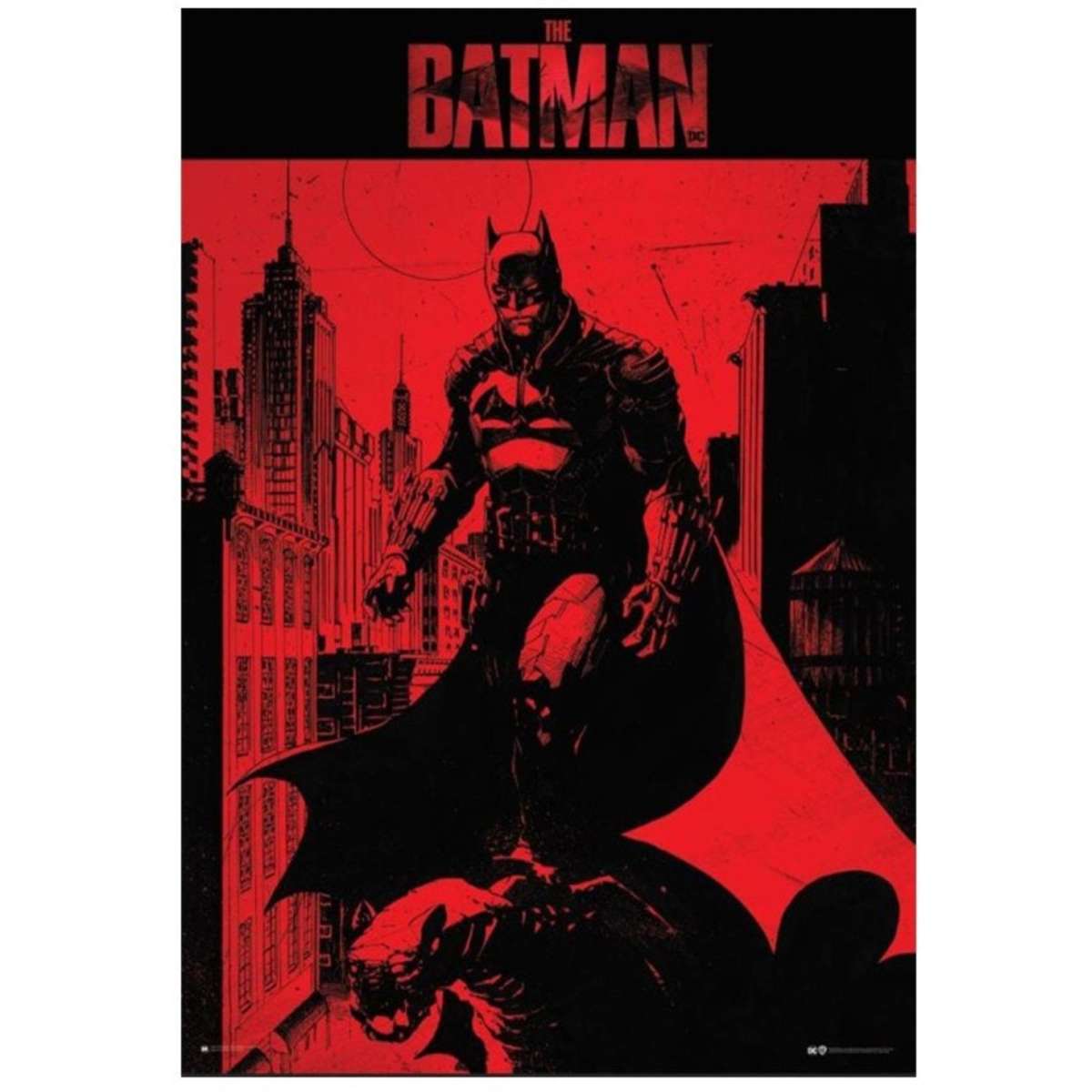 Batman Impact Posters The Batman Gotham City Comic Poster | Woolworths