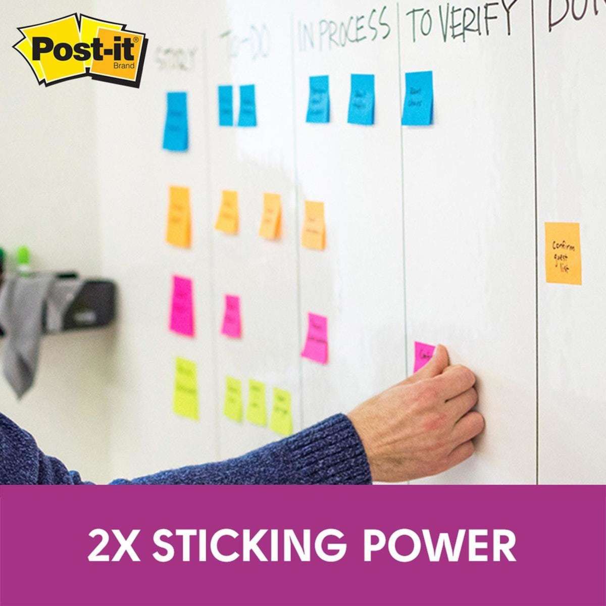 Postit Super Sticky Notes 5pk Rio de Janeiro Collection Woolworths