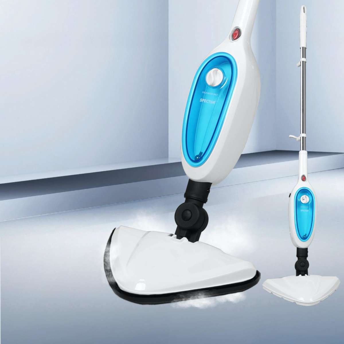 Spector 12in1 Steam Mop Handheld Cleaner Floor Carpet Window Cleaning