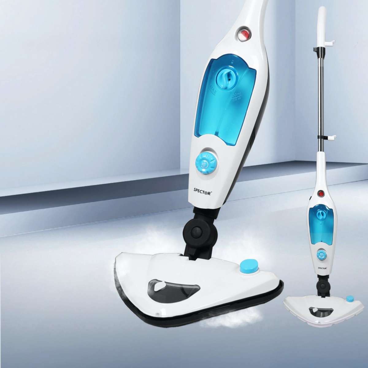 Spector Steam Mop Handheld Cleaner Multi Function Floor Carpet Window Cleaning Household
