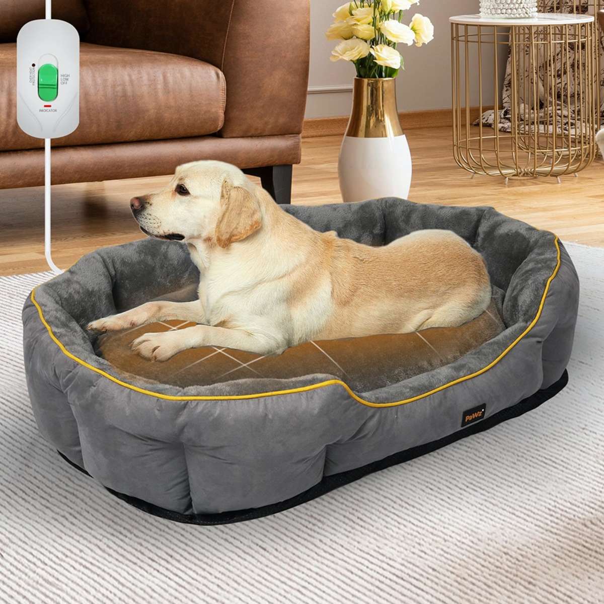 PaWz Electric Pet Heater Bed Heated Mat Mattress Pad Cat Dog Heat