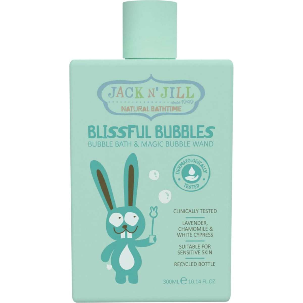 Jack N' Jill Blissful Bubbles Bubble Bath & Magic Bubble Wand 300ml