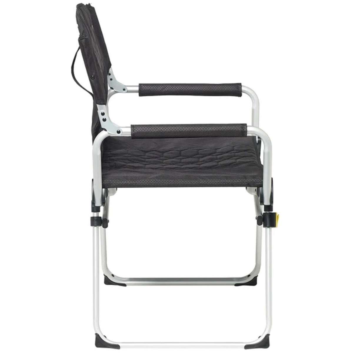 Caribee Aluminium Directors Chair Black Woolworths