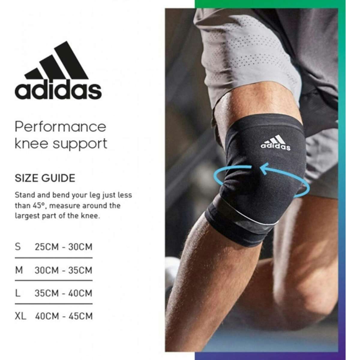 Adidas Performance Knee Support S Woolworths