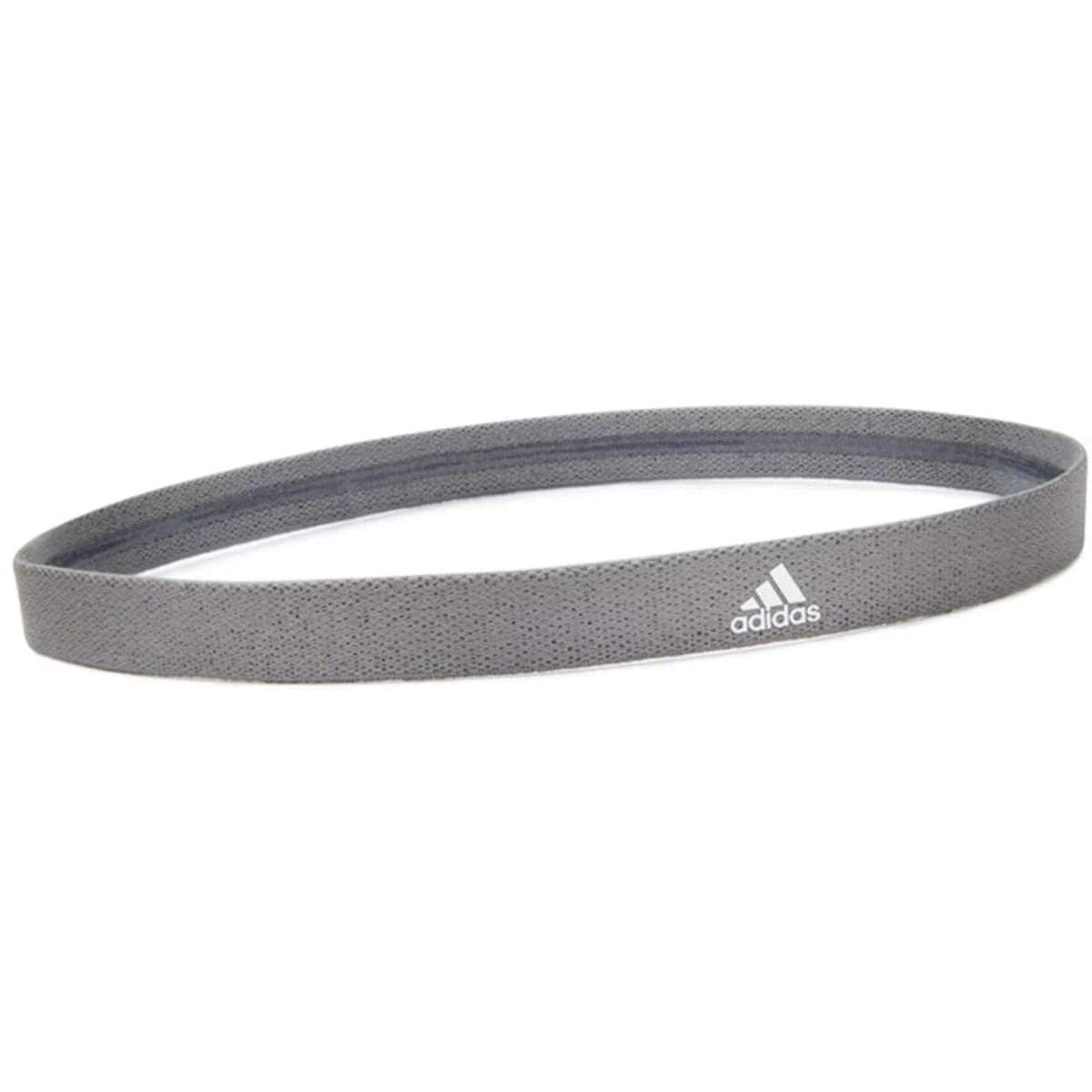 Adidas Sports Hair Bands Black/White/Grey 3pc Woolworths