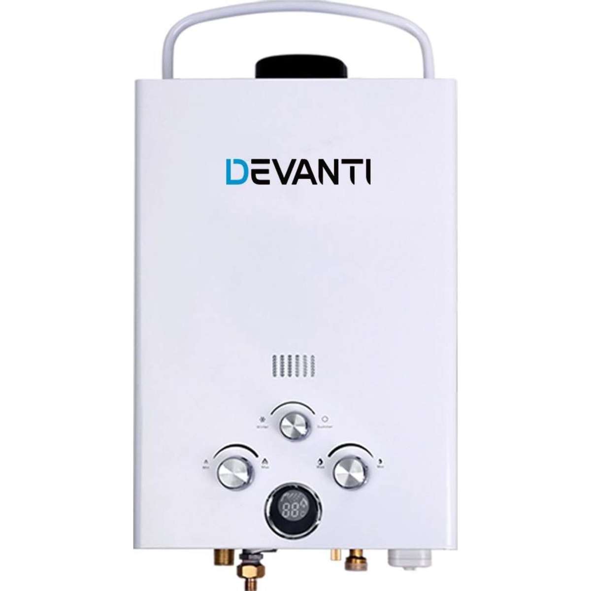 Devanti Gas Hot Water Heater Portable Shower Camping LPG Outdoor