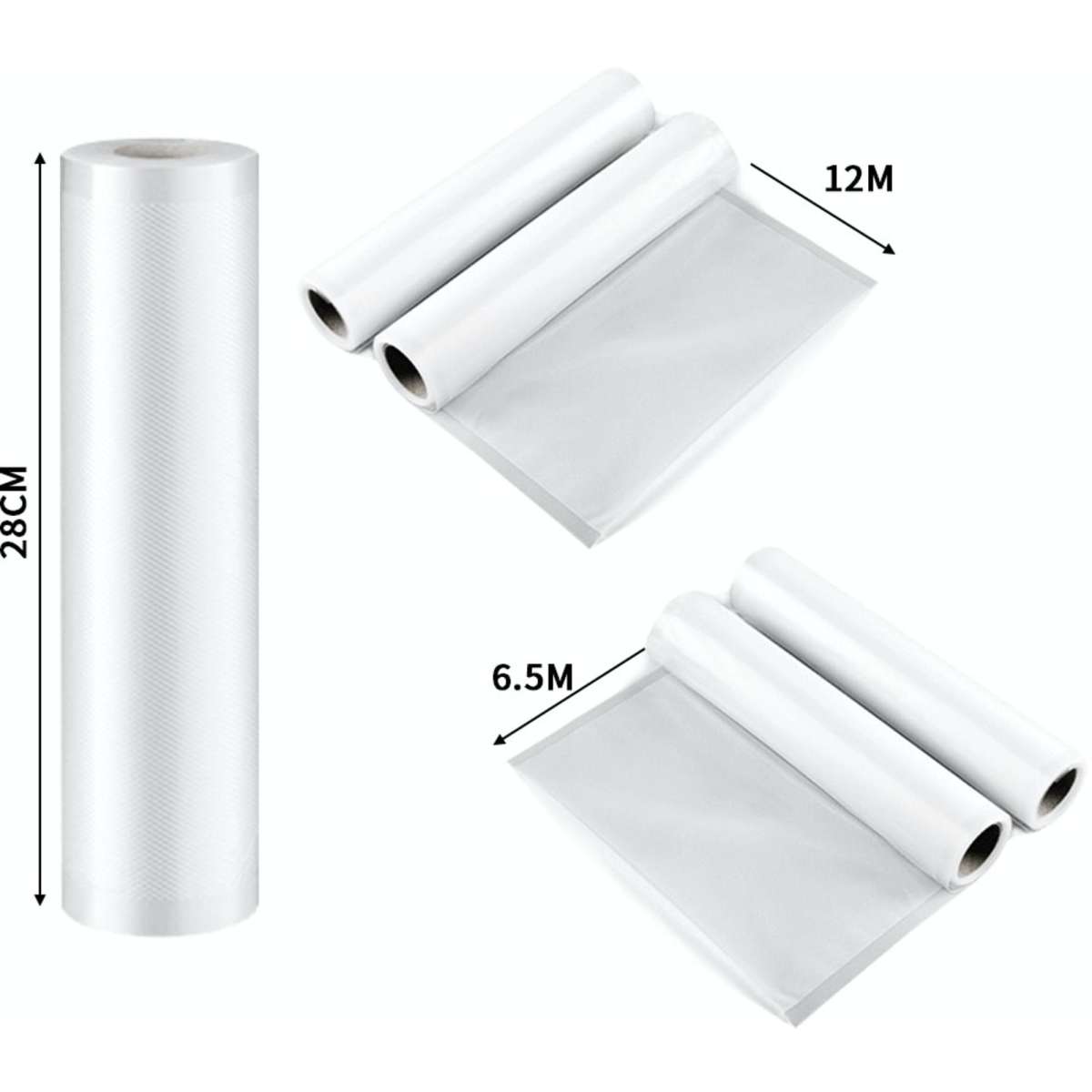 Toque Vacuum Food Sealer Storage Bags Seal Saver Heat Commercial 6