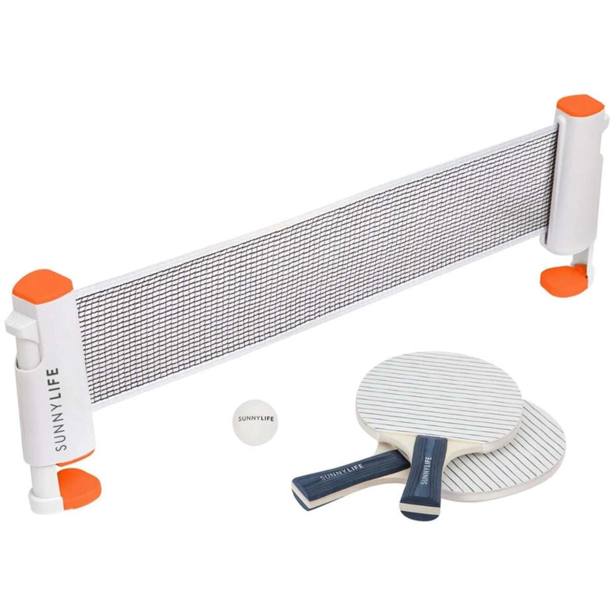 Sunnylife Play On Table Tennis Nouveau Bleu Neon Pomelo and Indigo Set