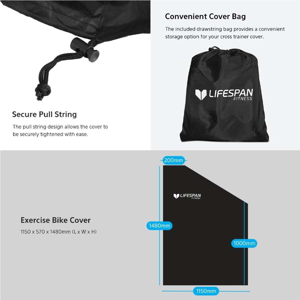 Lifespan Fitness Exercise Bike Cover Woolworths