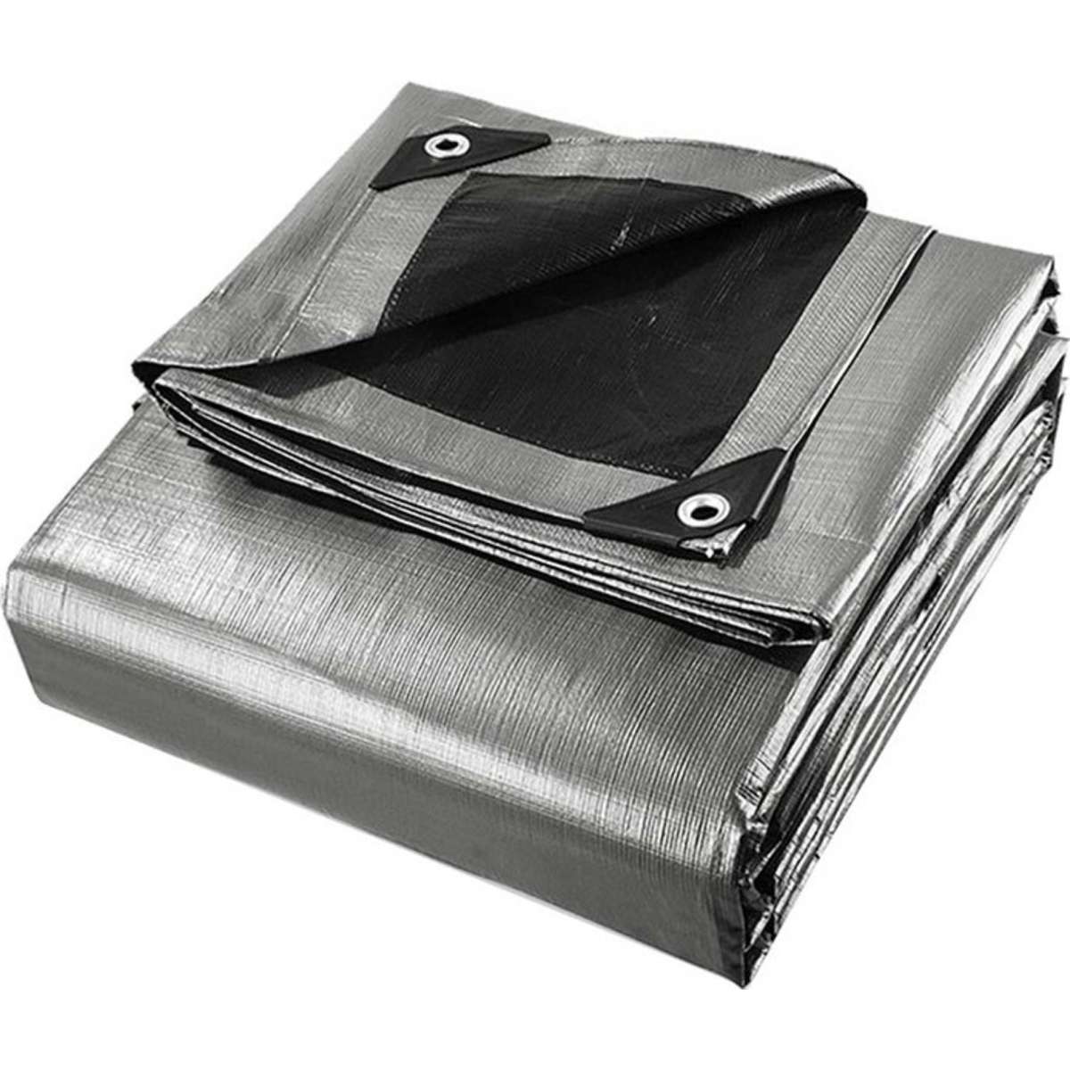 Instahut 6x7.3m Tarp Camping Tarps Poly Tarpaulin Heavy Duty Cover