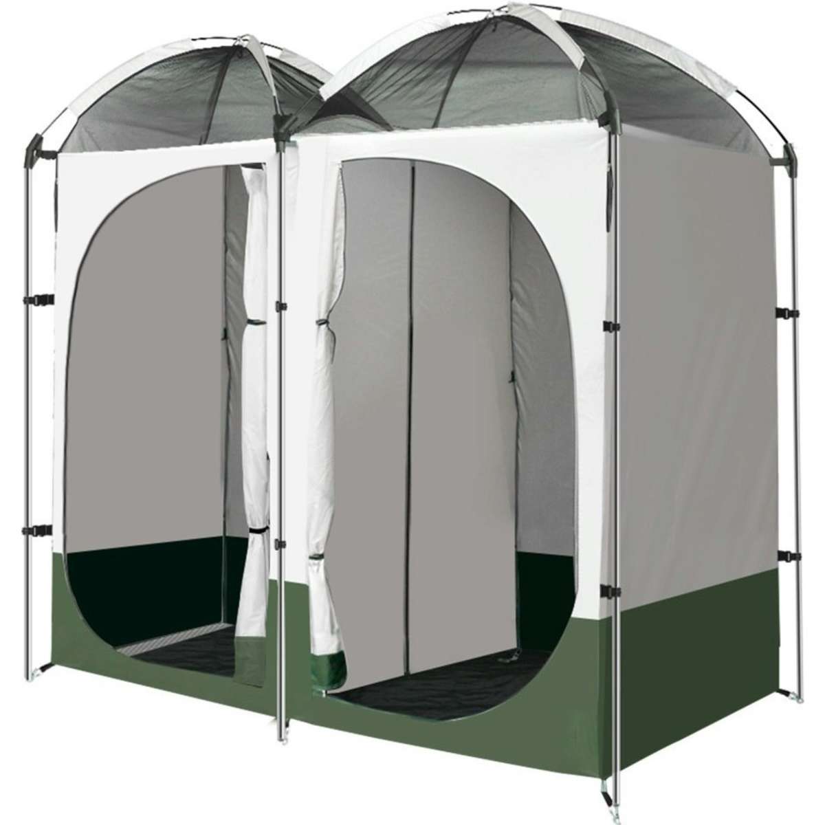 Weisshorn Double Camping Shower Toilet Tent Outdoor Portable Change