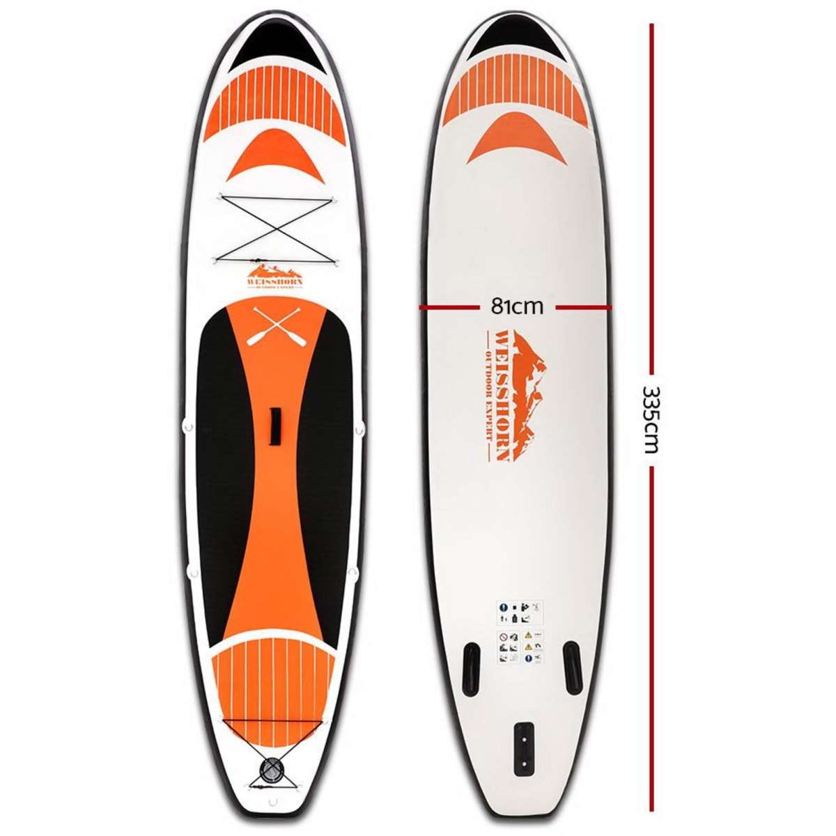 Weisshorn Stand Up Paddle Board 11' Inflatable SUP Paddleboard