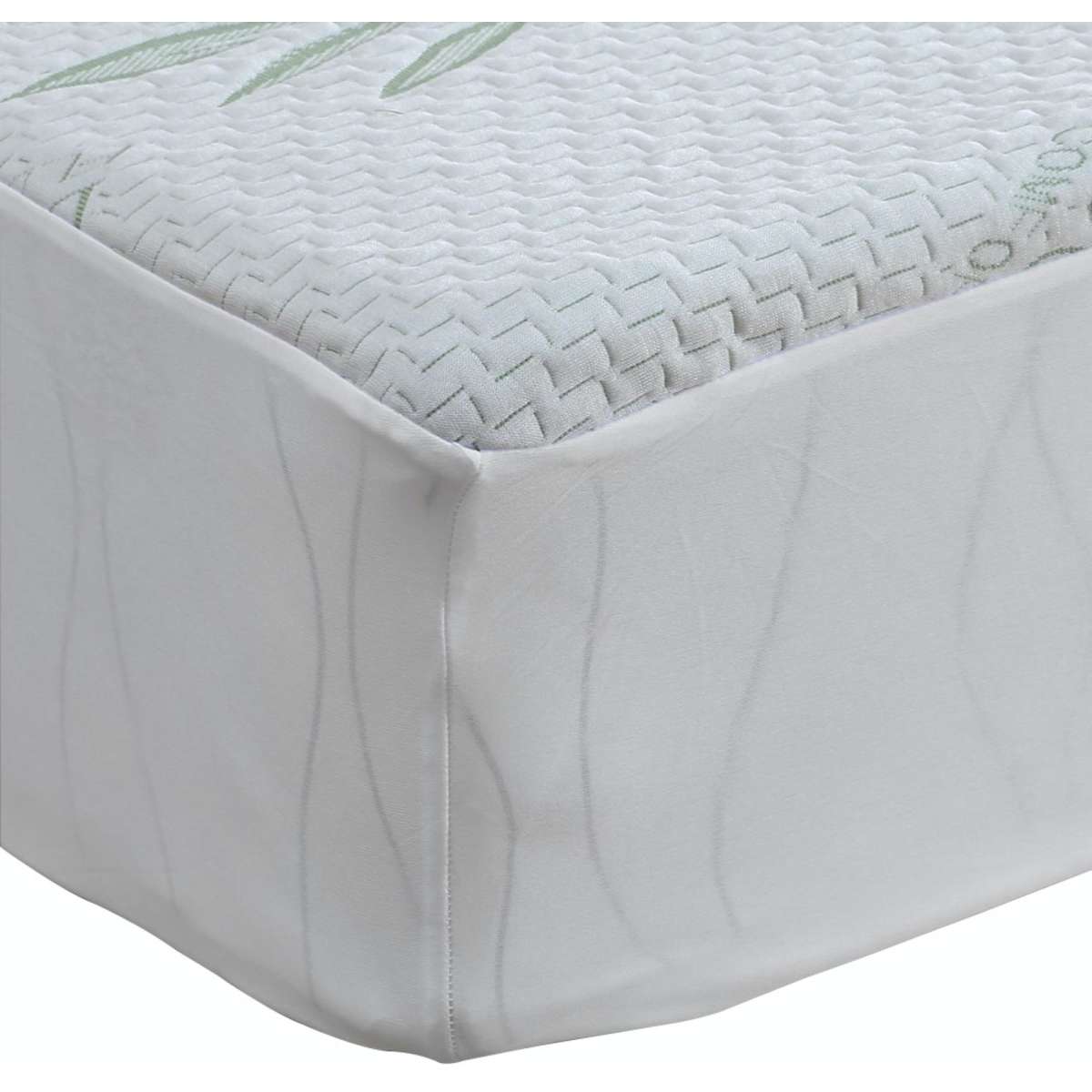 DreamZ Fully Fitted Waterproof Breathable Bamboo Mattress Protector