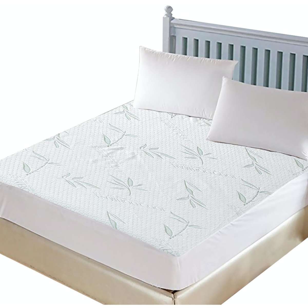 DreamZ Fitted Waterproof Breathable Bamboo Mattress Protector Super