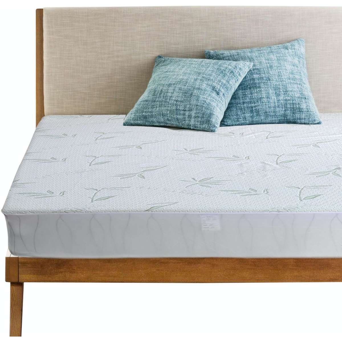 DreamZ Fitted Waterproof Breathable Bamboo Mattress Protector Super