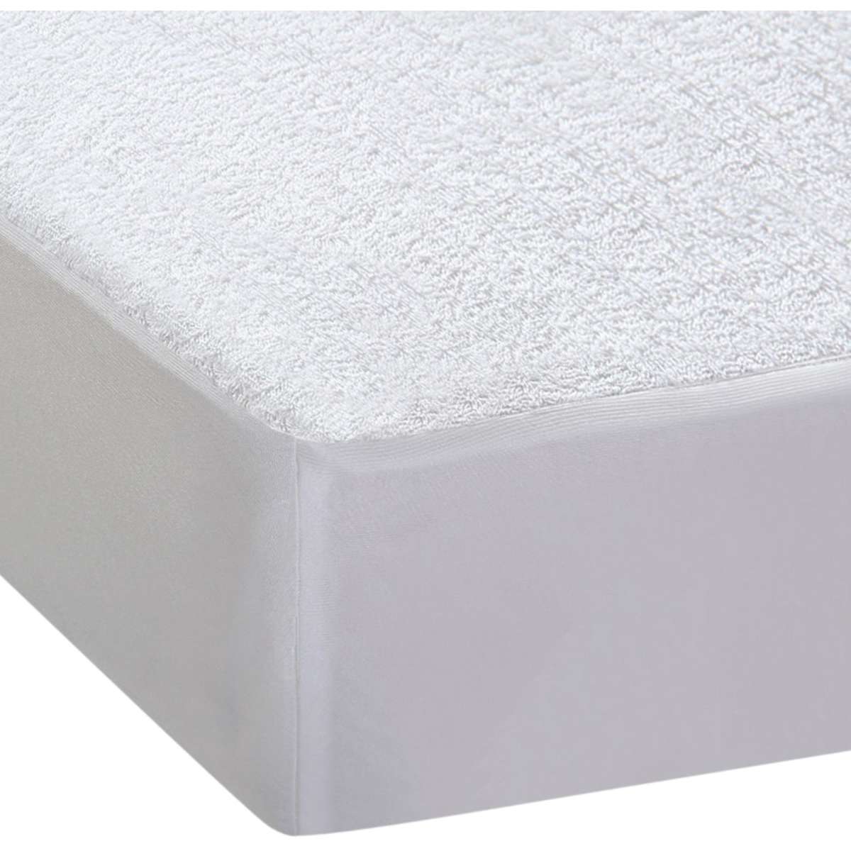 DreamZ Terry Cotton Fully Fitted Waterproof Mattress Protector in Queen ...