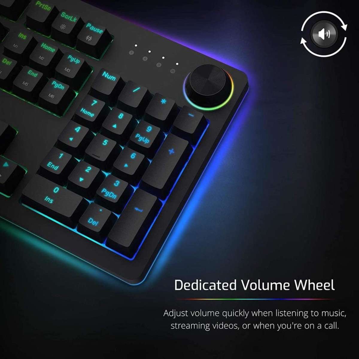 Tecware Spectre Pro Backlit Mechanical Gaming Keyboard Brown Switch