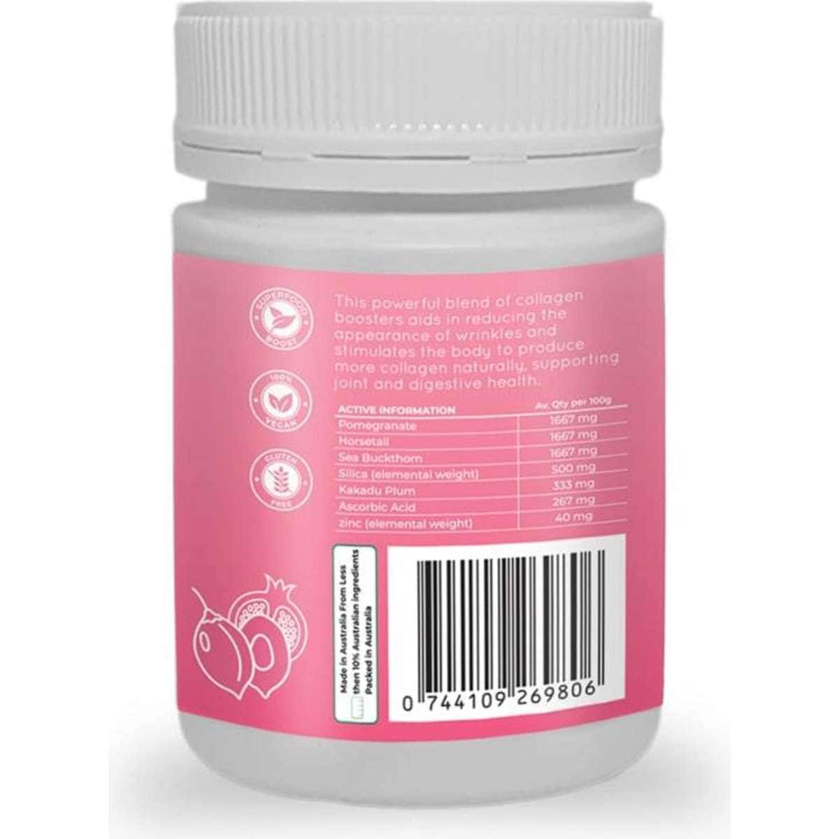 Source Pro Active Vegan Collagen Powder 90g Woolworths