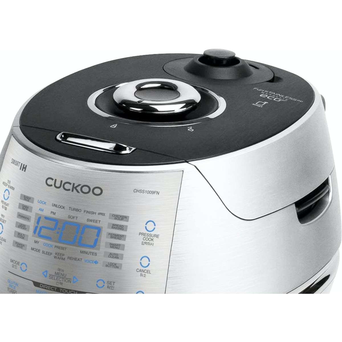 Cuckoo Rice Cooker IH Pressure 10 Cup CRPCHSS1009F Multifunctional