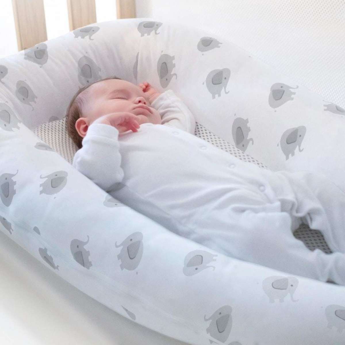 Purflo Purair Breathable Baby Sleeping Nest Elephant Woolworths