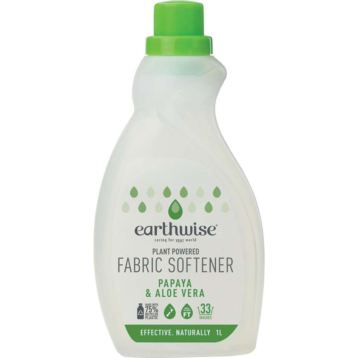 Earthwise Fabric Softener Papaya & Aloe Vera 1L Woolworths