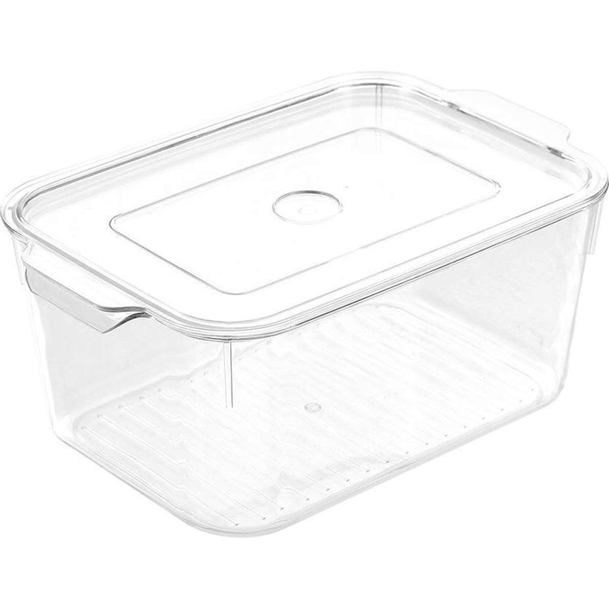 Boxsweden Crystal Storage Container 2.4L w/ Lid 23.5 x 15.5 x 10cm ...