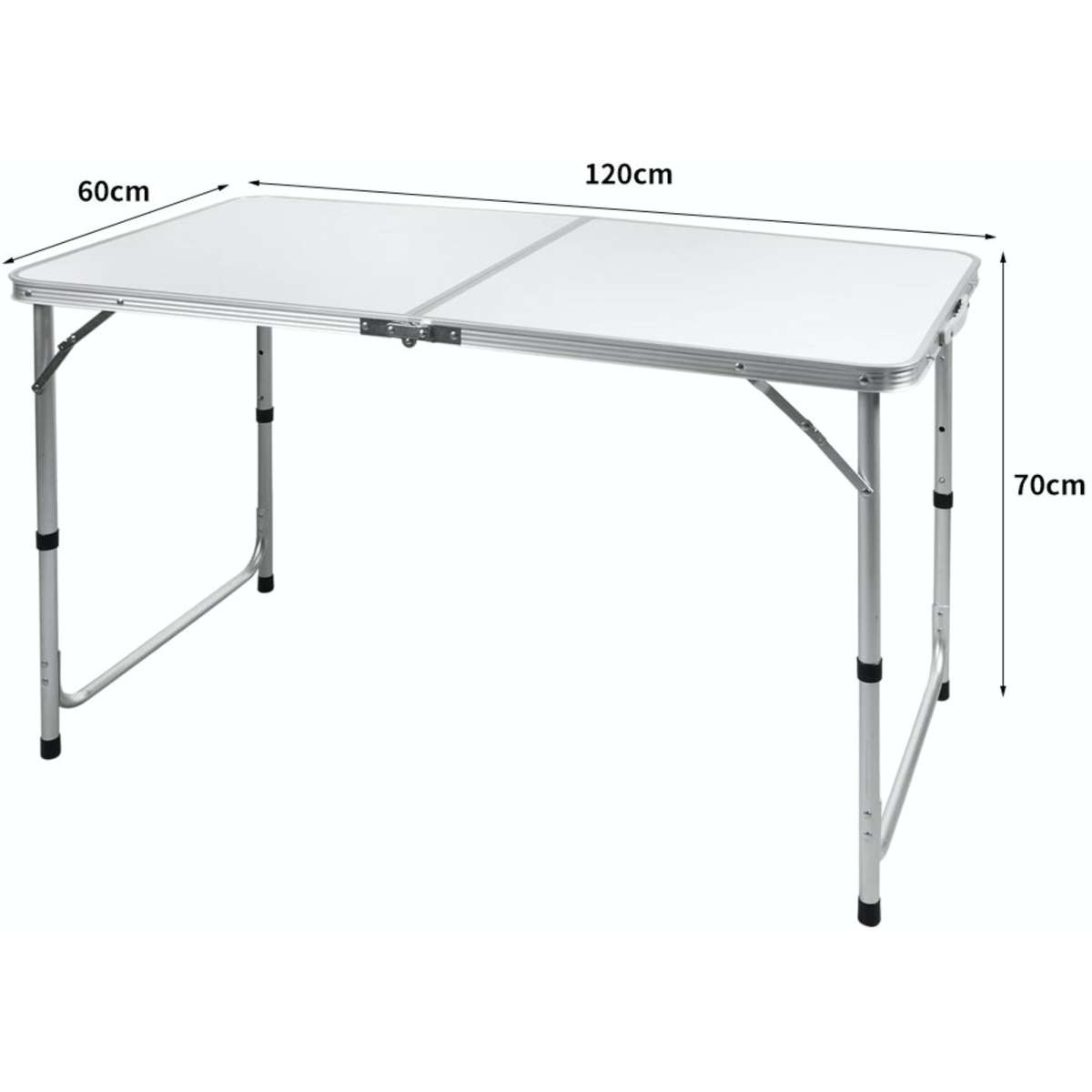 Levede Folding Camping Table Aluminium Portable Picnic Outdoor Foldable