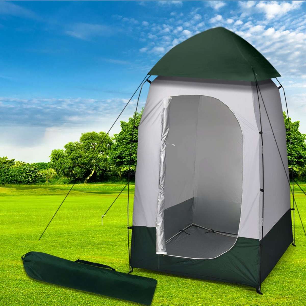 Mountview Camping Toilet Tent Outdoor Portable Tents Change Room Ensuite Shelter Woolworths